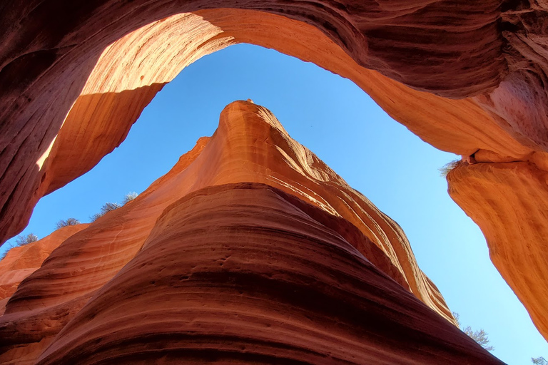 Kanab: Peek-a-Boo Slot Canyon ATV Self-Driven Guided Tour 4-Person UTV