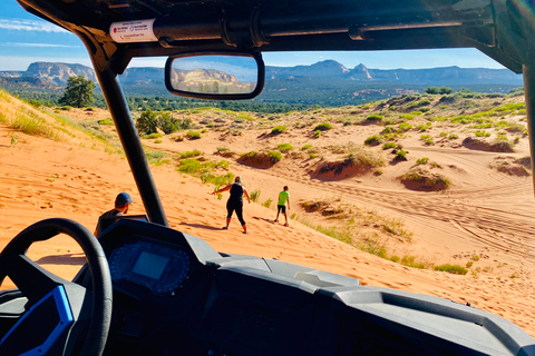 Kanab: Peek-a-Boo Slot Canyon ATV Self-Driven Guided Tour 4-Person UTV