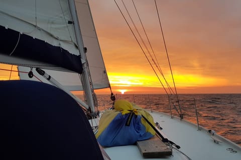 Stralsund: Hiddensee Sailboat Trip with Snacks and Drinks