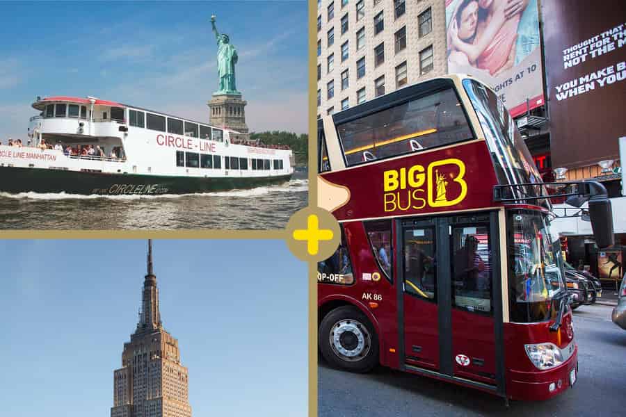 NY: Freiheitsstatue, Empire State und Hop-On/Hop-Off-Tour. Foto: GetYourGuide