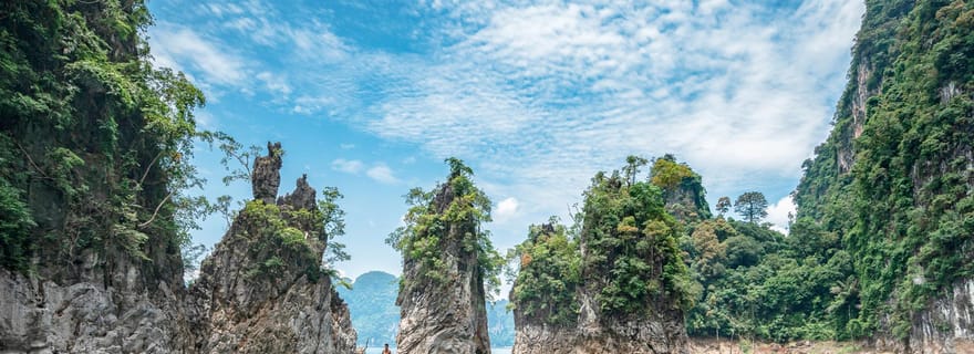 Khao Lak : Séjour au lac Cheow Lan (nuit en hôtel avec repas)