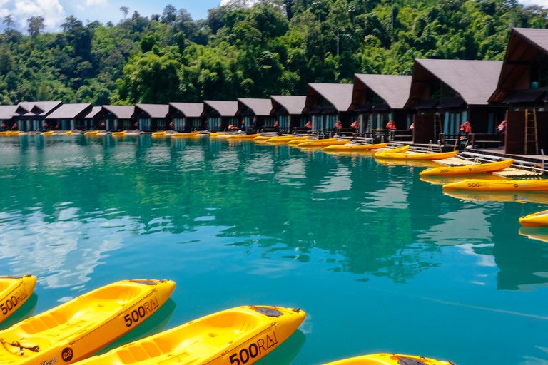 Khao Lak: Cheow Lan Lake Overnight Resort Séjour avec repas