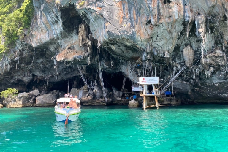 Phuket: prywatna wycieczka łodzią motorową na wyspy Phi Phi i KhaiBez przewodnika - Phi Phi i Khai Island Tour