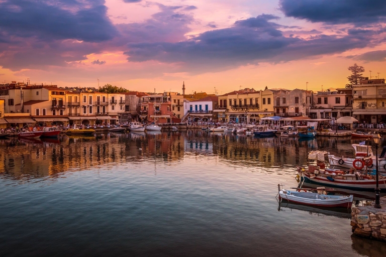 From Elounda: West Crete and Venetian Rethymno Private Trip Limo 3-seats Premium