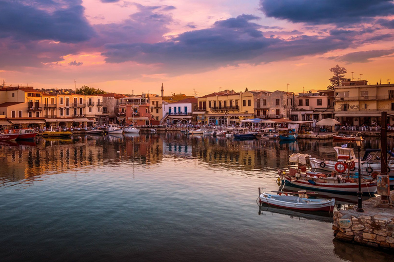 From Elounda: West Crete and Venetian Rethymno Private Trip Limo 3-seats Premium