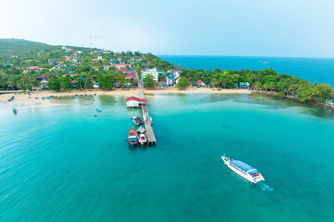 Phnom Penh da/per l&#039;isola di Koh Rong Auto e traghetto privatiPhnom Penh da/per Koh Rong Isaland con auto privata e traghetto