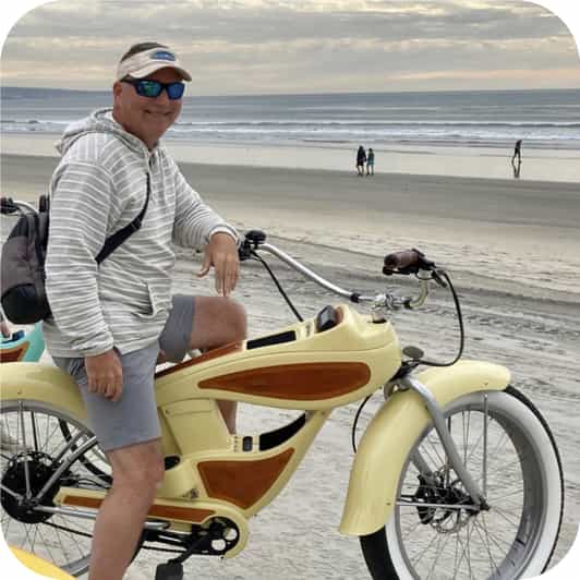 woody beach cruiser