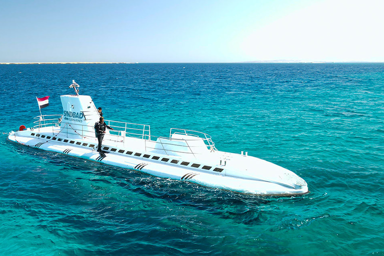 3-Hour Sinbad Submarine Red Sea Tour from Hurghada Tour with Private Transfer