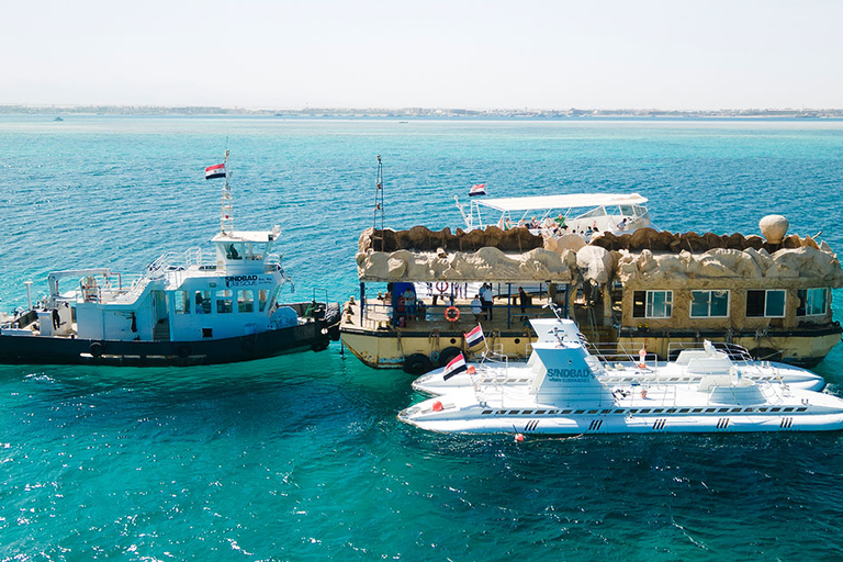 3-Hour Sinbad Submarine Red Sea Tour from Hurghada Tour with Private Transfer