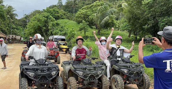 Phuket: ATV Bike Tour with Secret Beach Visit