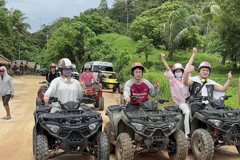 Phuket : Excursion en quad avec visite d&#039;une plage secrète