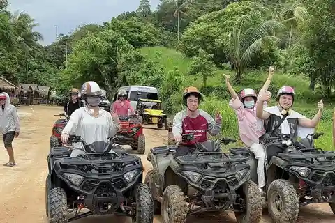Phuket: ATV-cykeltur med besøg på hemmelig strand