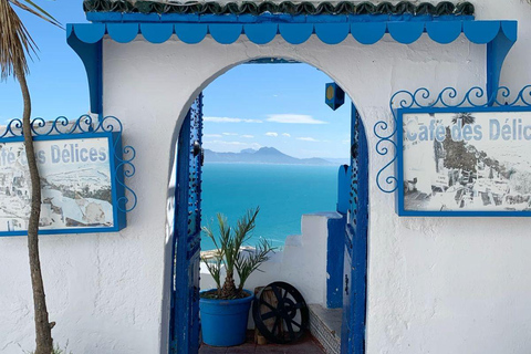 Private VIP Tour: Carthage & Medina & Sidi Bou Said PickUp From : Monastir ( Any Hotel & Airbnb )