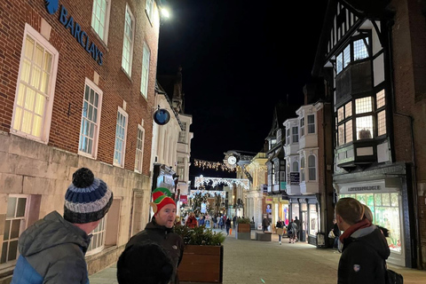 Winchester: Guided Christmas Walk with Mulled Wine