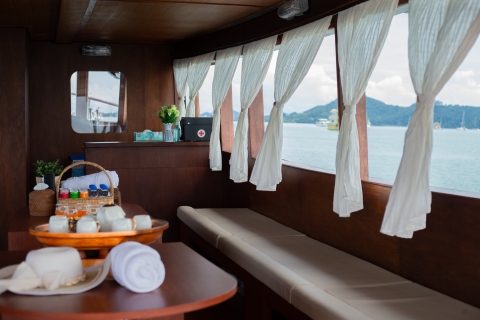 From Phuket: Vintage Wooden Boat Charter to Racha Island From Phuket: Wooden Vintage Boat Charter to Racha Island