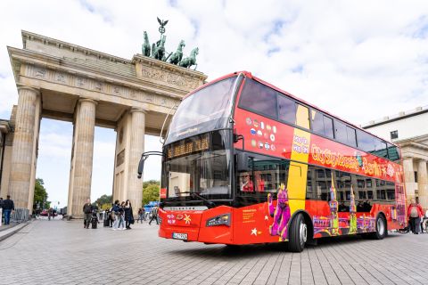 Berlin: Tour im Hop-On/Hop-Off-Sightseeingbus & Boot-Option