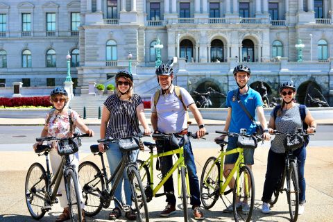Capitol Hill, Lincoln Memorial e National Mall: tour in bici