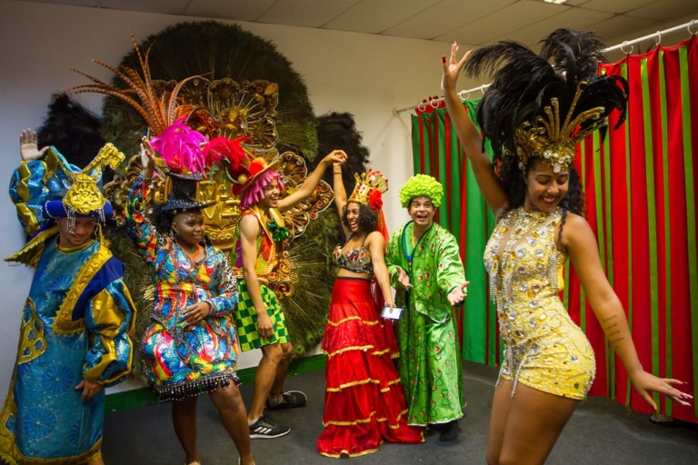 Rio: Samba City Backstage Tour mit Tanzkurs und Transfer
