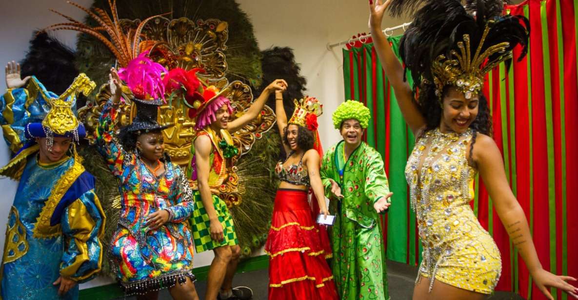 Rio Carnival experience behind the scenes (Pick-up included