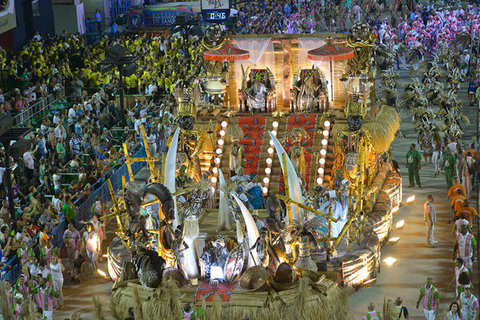 Rio : sièges de carnaval haut de gamme avec nourriture, boissons et transfert