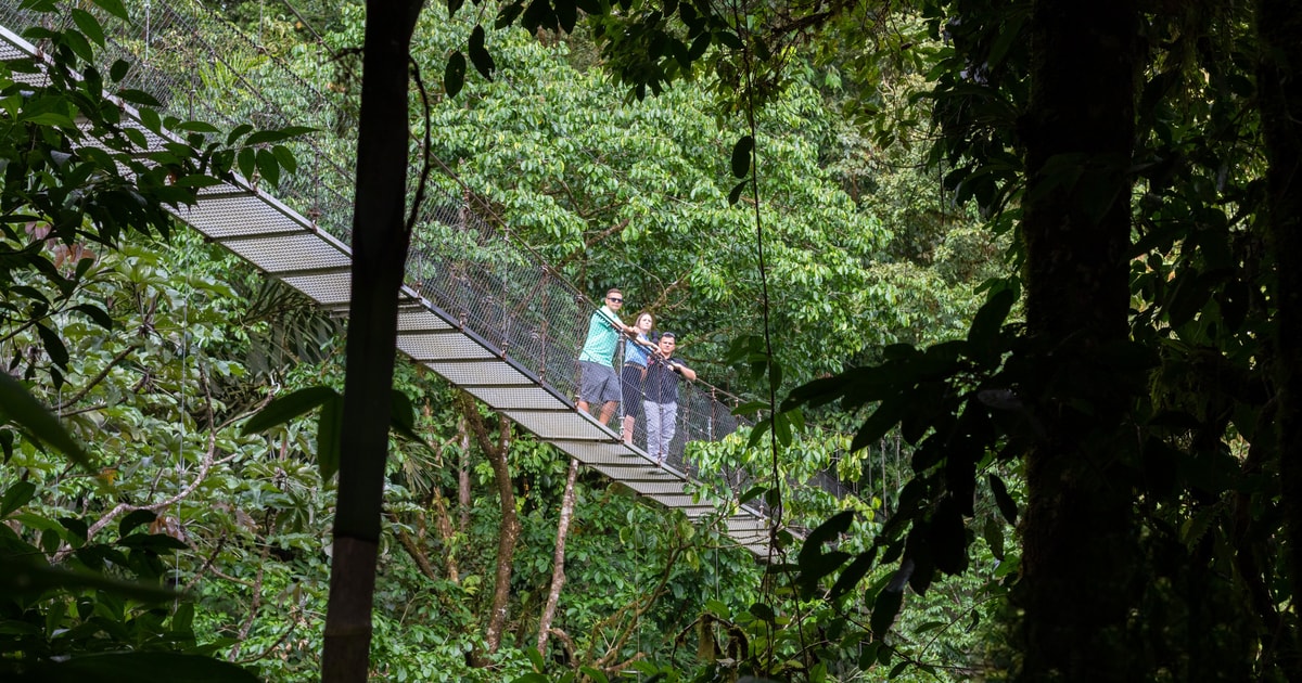 La Fortuna Arenal Hanging Bridges Vandretur Getyourguide