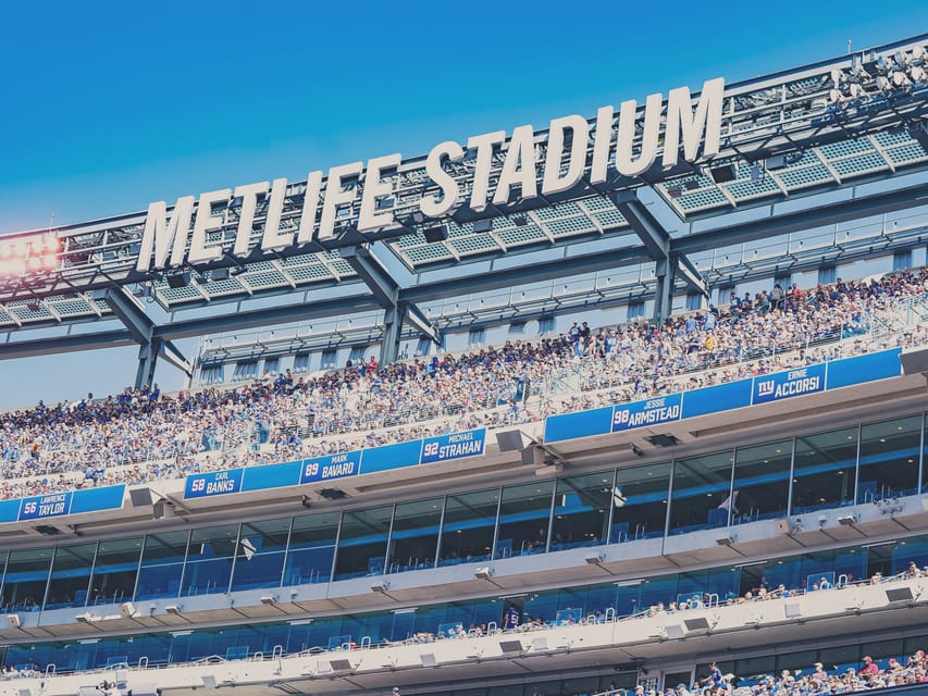New York New York Giants Football Game Ticket GetYourGuide