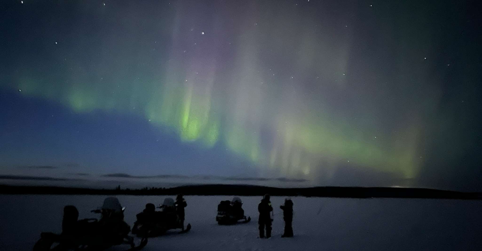 Kiruna, Guided Snowmobile Tour and Northern Lights Hunt - Housity