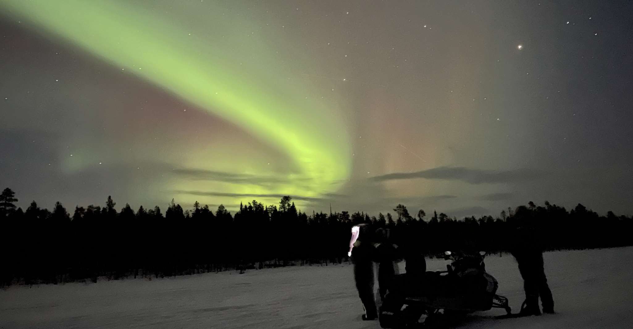 Kiruna, Guided Snowmobile Tour and Northern Lights Hunt - Housity