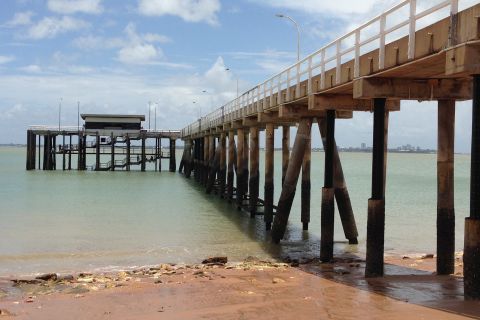 From Darwin: Mandorah and Wagait Beach Half-Day Trip