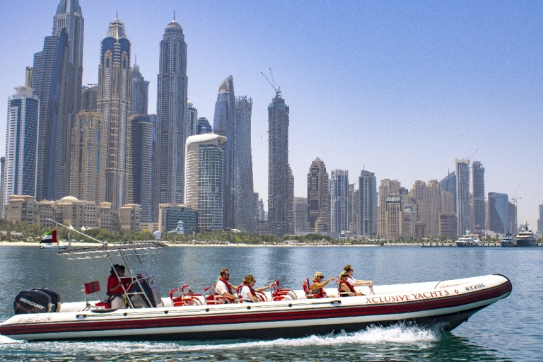 Dubai Speedboat Tour: Marina, Atlantis, Palm & Burj Al Arab 90-Minute Full Sightseeing Tour
