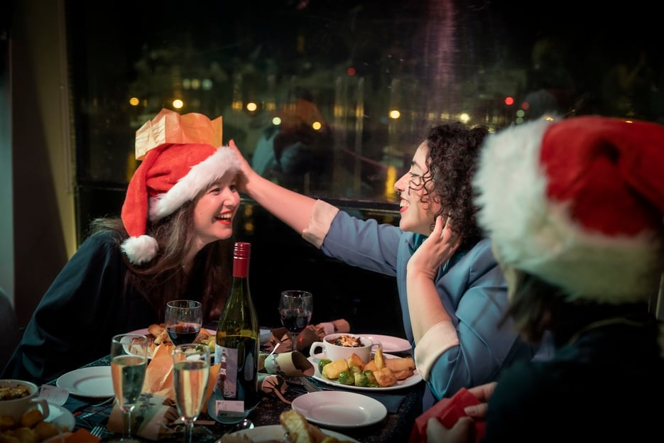 Londres: Cena Crucero de Navidad