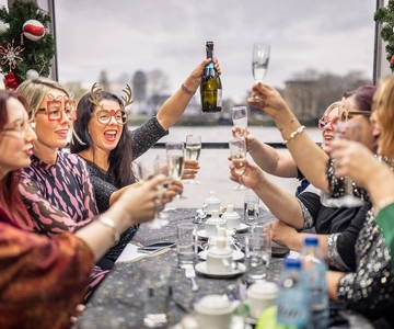 Festive London Christmas Day River Thames Lunch Cruise