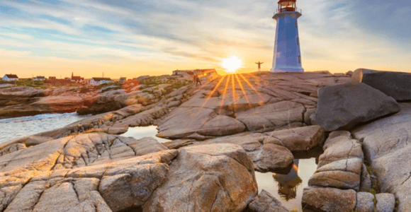 Halifax-Führung mit Sonnenuntergang in Peggy's Cove