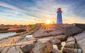 From Halifax: City and Peggy's Cove Sunset Guided Tour
