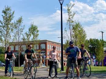 Calgary: 3-stündige Stadt-Highlights und Bow River Fahrradtour