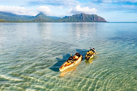 Kaneohe: expérience de kayak autoguidée sur la barre de sableLocation de 9,5 heures