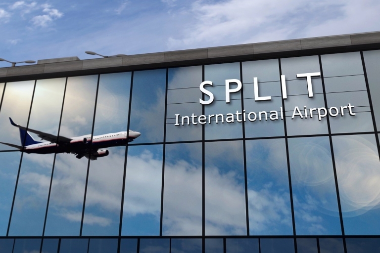 Aéroport de Split: Novalja, Kolan, Simuni, Pag Transfert privéDe l'aéroport de Split à Novalja/Kolan/Simuni/Pag