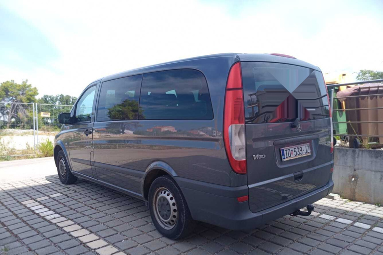 From Zadar: Private Transfer to Dubrovnik Airport