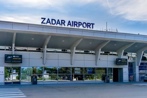 Zadar : Transfert privé de/vers l'aéroport de Zadar