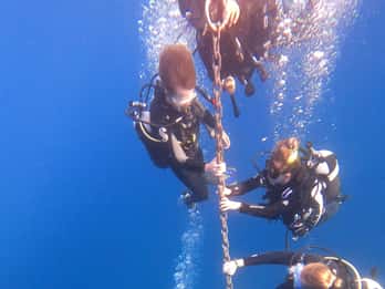 Scuba Diving 1 day course in Villasimius