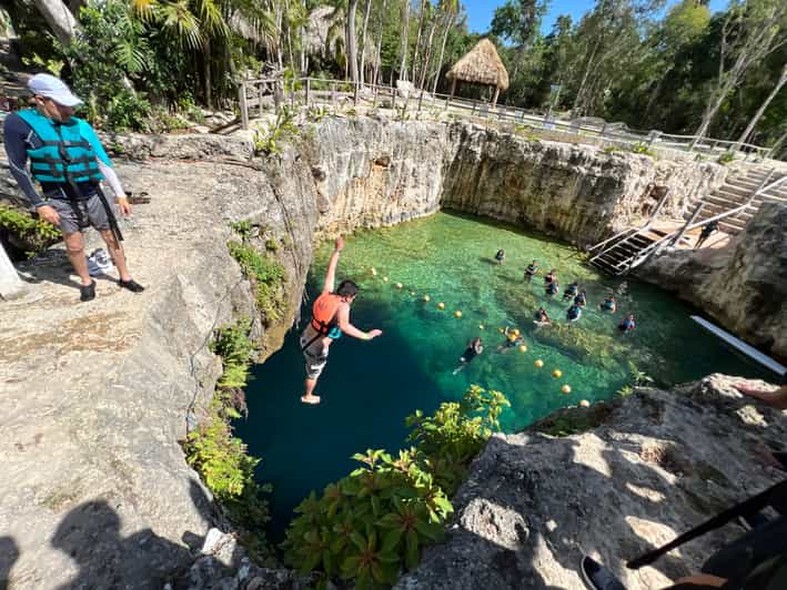 half day cenote tour cancun