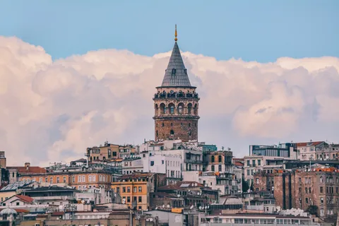 Excursão a pé pelo distrito de Galata