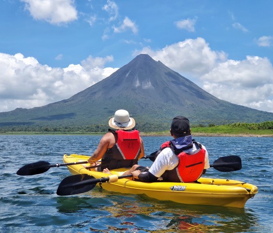 Visit From El Castillo Lake Arenal Kayak & SUP Tour with Snacks in Arenal