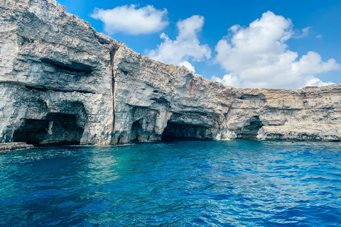 Da Sliema: Crociera sull&#039;Isola di Comino e la Laguna Blu