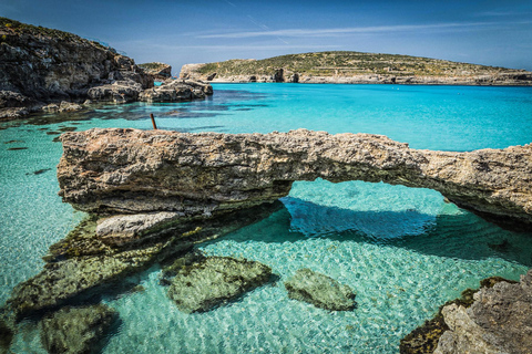 From Sliema: Comino Island and Blue Lagoon Cruise