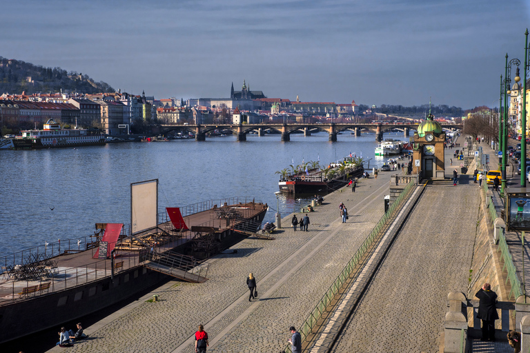 Praga: Excursão a pé com degustações