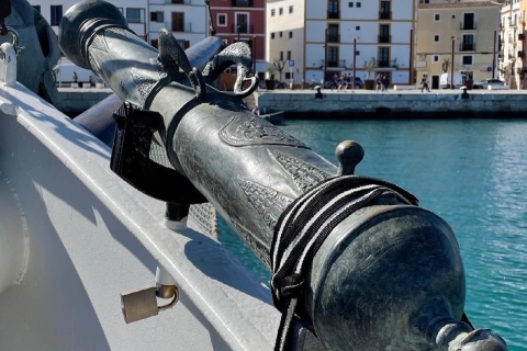 Ibiza: piratenzeilcruise naar FormenteraPrivétour tot 35 passagiers