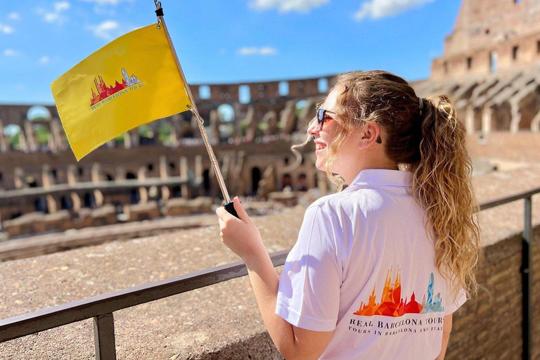 Rome: Colosseum, Forum & Palatine Ticket with Audioguide App Colosseum, Roman Forum, Palatine Hill and Audioguide