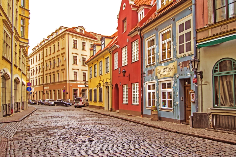 Riga: 2 uur oude stadswandelingWandeltocht in het Frans