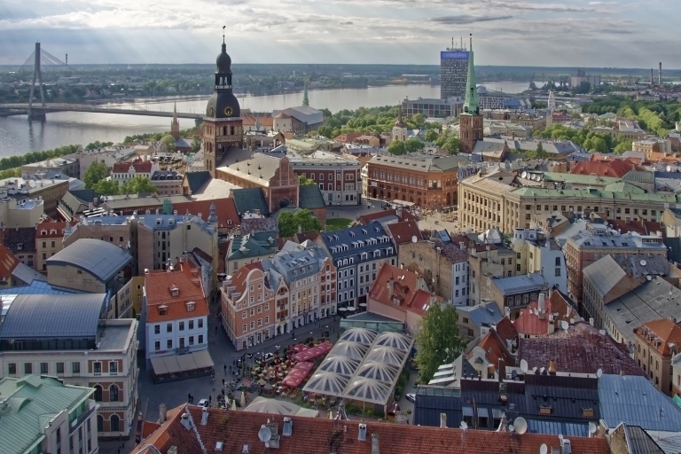 Riga: 2 uur oude stadswandelingWandeltocht in het Frans